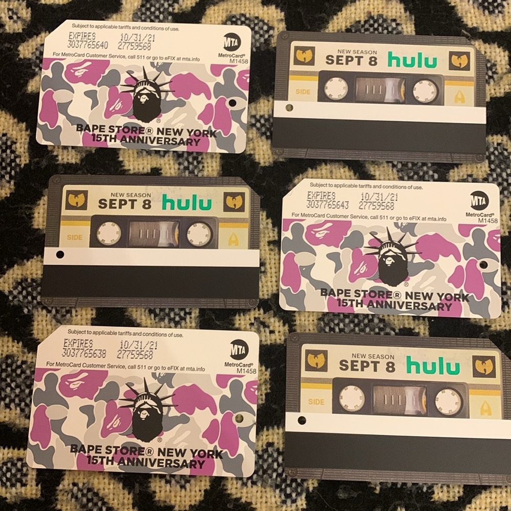 Bap & Hulu's Wu-Tang Metrocard - Wu Tang - Collec… - image 2